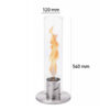 Höfats Spin 120 Tischfeuer silber Art.Nr. 00024 – Bild 2
