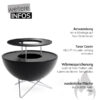 Höfats Zubehör Bowl 70 Warmhalterring Gusseisen emailliert Art.Nr. 00617 – Bild 3