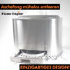 Flame Engine Square Buddy Feuerschale Edelstahl 50 cm viereckig rauchfrei Art.Nr. FEB50SQ – Bild 4