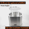 Flame Engine Square Buddy Feuerschale Edelstahl 50 cm viereckig rauchfrei Art.Nr. FEB50SQ – Bild 5