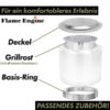 Flame Engine Feuerschale rauchfrei Buddy Tiger Edelstahl 50cm Art.Nr. FETIGER50 – Bild 3