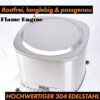 Flame Engine Zubehör Edelstahl Deckel für Buddy Square Feuerschale rauchfrei Art.Nr. FESQLID50 – Bild 2