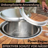 Flame Engine Zubehör Edelstahl Deckel für Vulcano Tamu 60cm Art.Nr. FETAMU60 – Bild 5