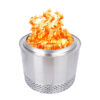 Flame Engine Edelstahl Feuerschale rauchfrei Buddy Deluxe 50cm Art.Nr. FEBUDELUXE50