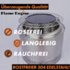 Flame Engine Edelstahl Feuerschale rauchfrei Buddy Deluxe 50cm Art.Nr. FEBUDELUXE50 – Bild 2