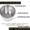 Flame Engine Feuerschale rauchfrei Buddy Tiger Edelstahl 50cm Art.Nr. FETIGER50 – Bild 6