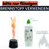 Höfats Spin Air 1200 Tischfeuer schwarz Art.Nr. 00777 – Bild 2