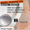 Flame Engine Feuerschale "Buddy" Edelstahl mit Deckel Durchmesser 50cm Art.Nr. FEB50R / FELIDNEU – Bild 4