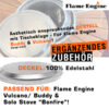 Flame Engine Feuerschale rauchfrei Vulcano Vesuv mit Deckel 50cm Art.Nr. FEV500 / FELIDNEU – Bild 4