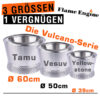 Flame Engine Feuerschale rauchfrei Vulcano Vesuv mit Deckel 50cm Art.Nr. FEV500 / FELIDNEU – Bild 6