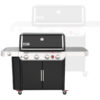 Weber Gasgrill Genesis E-435 Schwarz + Gravur gegen Aufpreis Art.Nr. 36410079
