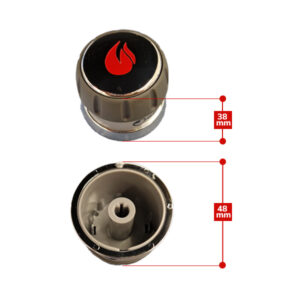 Weber Ersatzteil Drehknopf für Searburner Genesis Art.Nr. 40255404