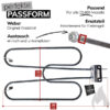 Weber Heizelement [Original Ersatzteil] für Elektrogrill Q 140 und 1400 66631 [1 Stück] mit Schrauben und deutscher Anleitung Weber Grill Zubehör Elektro Artikelnummer 66631 – Bild 2
