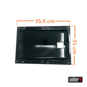 Weber Ersatzteil emailierte Fettwanne für Spirit 210 / 220 Art.Nr. 69803