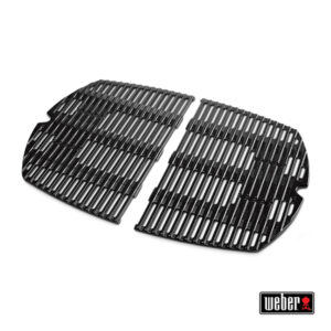 Weber Ersatzteil Grillrost Set gusseisern 2 Teilig Q 300 / 3000 / 3200 Serie Art.Nr. 7646