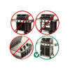 Weber Ersatzteil Flavorizer Bars Genesis 330 Edelstahl ab 2011 ( 5er Set) Nr. 62784 – Bild 2