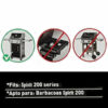 Weber Ersatzteil Flavorizer Bars Spirit 200 Serie (ab 2013) emaillier (3er Set) 2015 Nr. 7635 – Bild 2