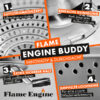 Flame Engine "Buddy" Feuerschale Edelstahl 50cm rund rauchfrei Art.Nr. FEB50R – Bild 3