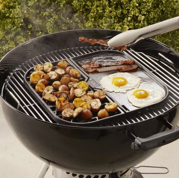 Weber Zubehör GBS Einsatz 2 in 1 Sear Grate und Grillplatte Art.Nr.8858 – Bild 3
