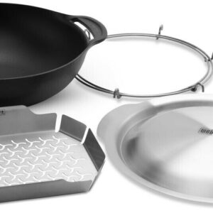 Weber Zubehör Crafted WOK Gusseisen Set Art.Nr. 7607
