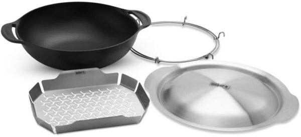 Weber Zubehör Crafted WOK Gusseisen Set Art.Nr. 7607