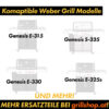 grillshop.at Weber Ersatzteil Grillrost Set aus Edelstahl für Genesis 300er Serie Art.Nr. GS017 / Weber 7853 – Bild 5