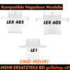grillshop.at Napoleon Ersatzteil Brenner für LEX485, 605, 739, LE1, LE2, LE3 Art.Nr. N-100-0036 / GS014 – Bild 3