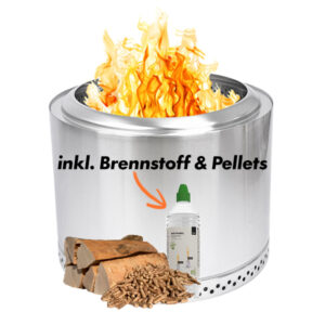Flame Engine Tiger inkl. Pellet und Anzündhilfe