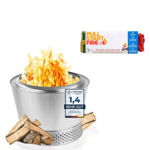 Flame Engine Feuerschale rauchfrei Vulcano Vesuv 50cm GRATIS  PULL START FIRE Art.Nr. FEV500