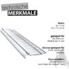 Outdoorchef Ersatzteil Warmhalterost verchromt für alle 4-Brenner Modelle und Canberra, Perth, Auckland  Art.Nr. 18.600.82 – Bild 2