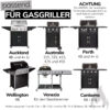 Outdoorchef Brennerabdeckung Gasgrill für Australia, Canberra, Perth, & Oakland Modelle aus Edelstahl [1 Stück] Flammabdeckungen Aromaschienen Ersatzteil Flammverteiler 10 x 37 cm Art.Nr. 18.601.02 – Bild 6