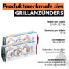 Pull Start Fire Camping Zubehör Kamin, Feuer und Grill Anzünder 30 Stück Art.Nr. GS005 – Bild 2