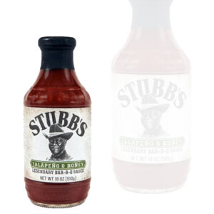 Stubbs BBQ Sauce Jalapeno & Honey Bar-B-Q Sauce, 450ml Art.Nr. ST-244