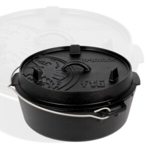 Petromax Dutch Oven aus Gusseisen FT6 planer Boden (ohne Füße) Art.Nr. ft6-t